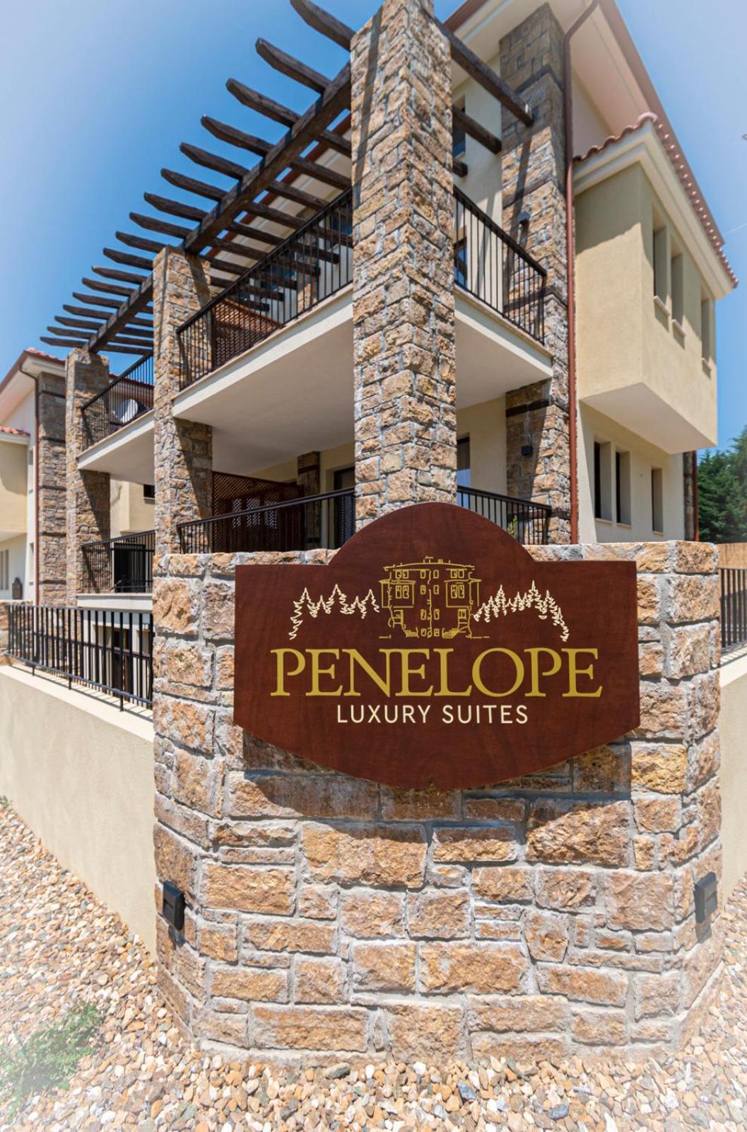 Penelope Luxury Suites Fourka Exterior photo