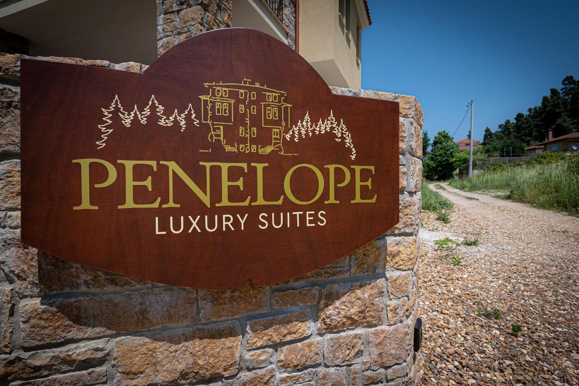 Penelope Luxury Suites Fourka Exterior photo